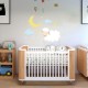 Schaap Wolken Streen Baby Slaap Kamer Muursticker