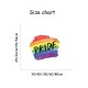 Regenboogjes Muur Tekst Pride voor Kinderen Kamer 