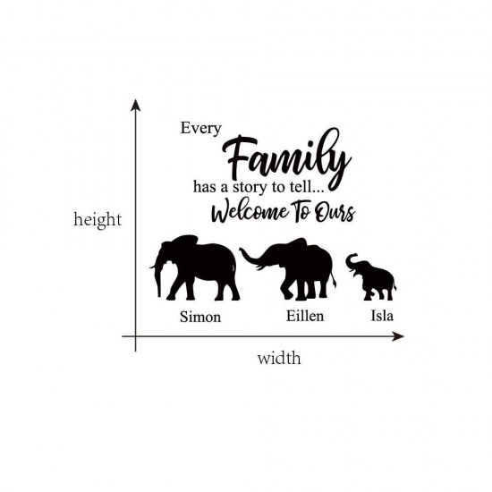 Olifanten Met Familieleden