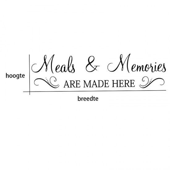 Meals And Memories