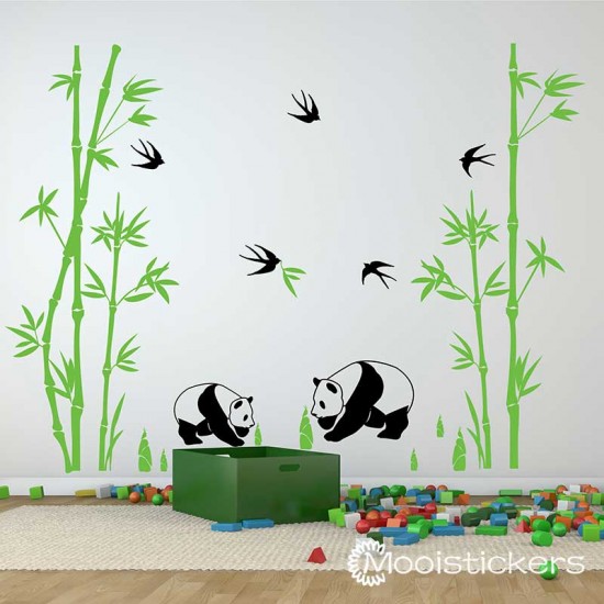 Bamboe en Panda