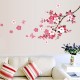 Sakura Bloesemtak Met Vlinder Muursticker